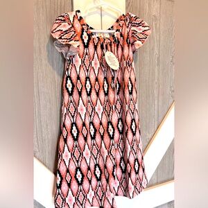 NWT DOT DOT SMILE Pretty Pink Princess Swing Dress great for any occasion